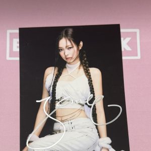 BLACKPINK Jennie Signed Photo 02