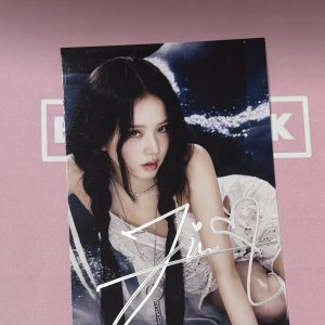 BLACKPINK Jisoo Signed Photo 01