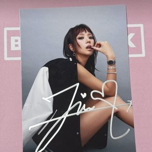 BLACKPINK Jisoo Signed Photo 02