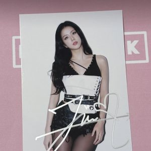 BLACKPINK Jisoo Signed Photo 03